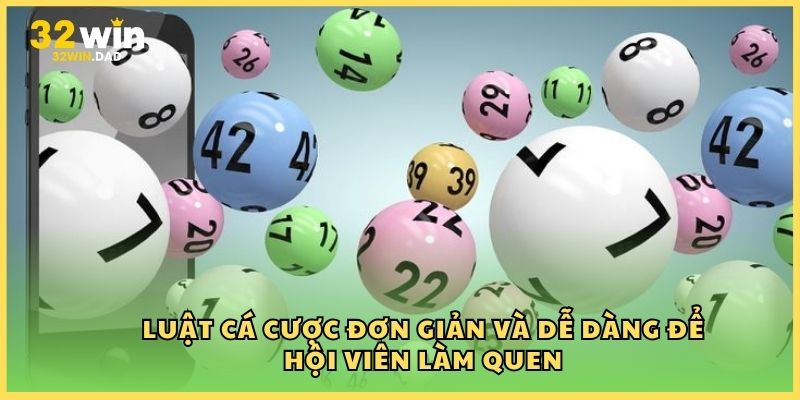 Luật cá cược đơn giản và dễ dàng để hội viên làm quen